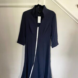 NWT BLACK HALO Kensington Dress in Pacific Blue